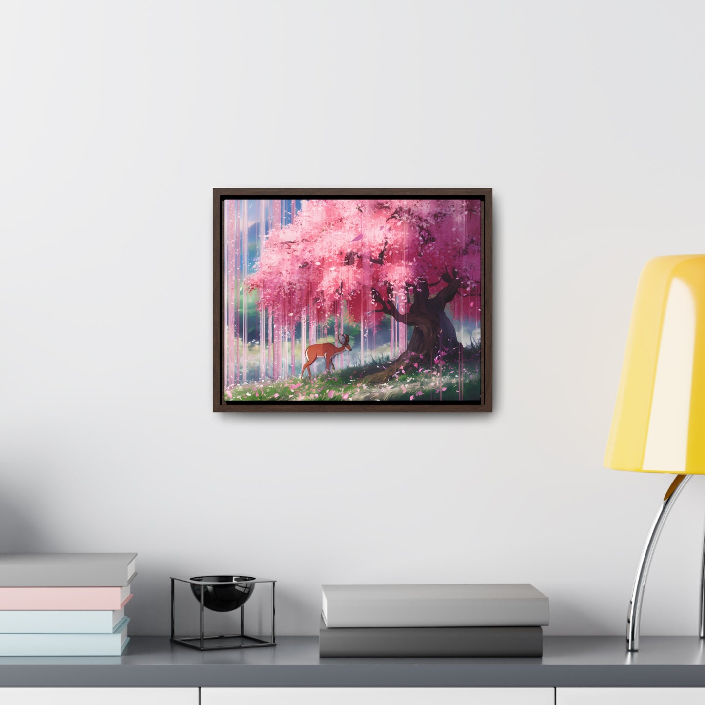 Beneath the Blossoming Canopy - Gallery Canvas Wraps, Horizontal Frame