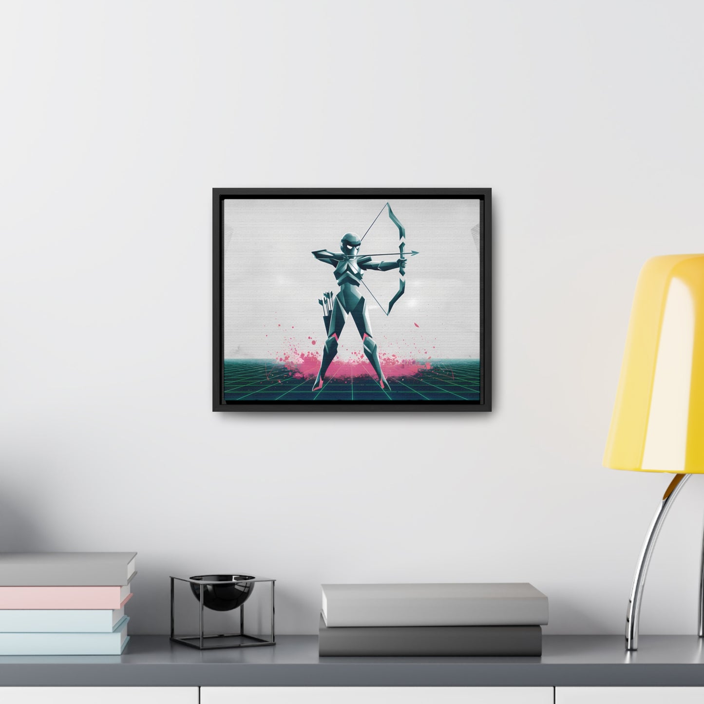 Digital Sentinel - Gallery Canvas Wraps, Horizontal Frame