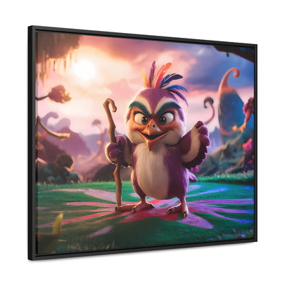 Guardian of the Enchanted Forest - Gallery Canvas Wraps, Horizontal Frame