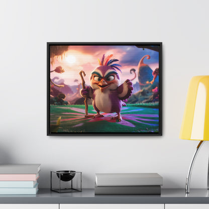 Guardian of the Enchanted Forest - Gallery Canvas Wraps, Horizontal Frame