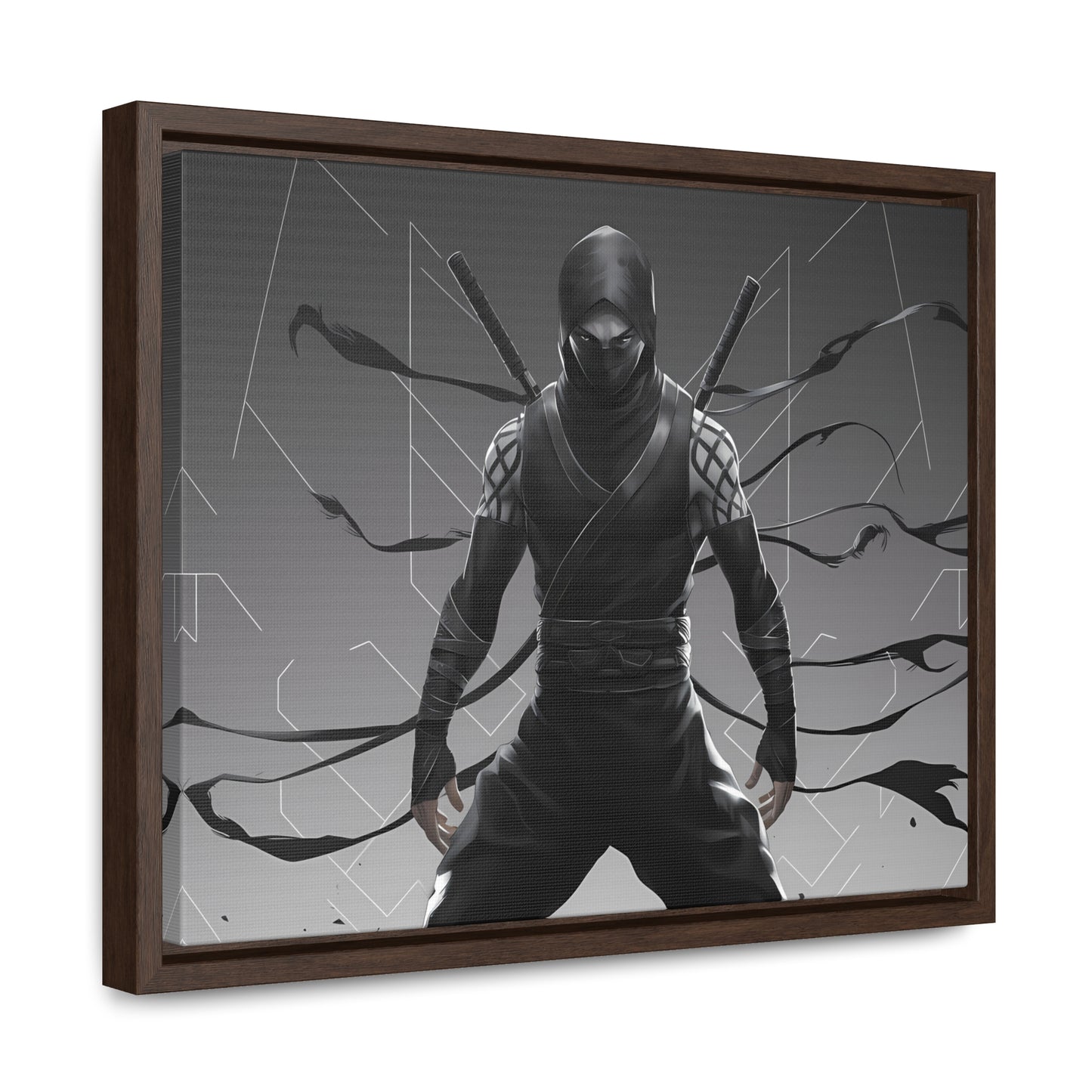 Shadowblade Sentinel - Gallery Canvas Wraps, Horizontal Frame