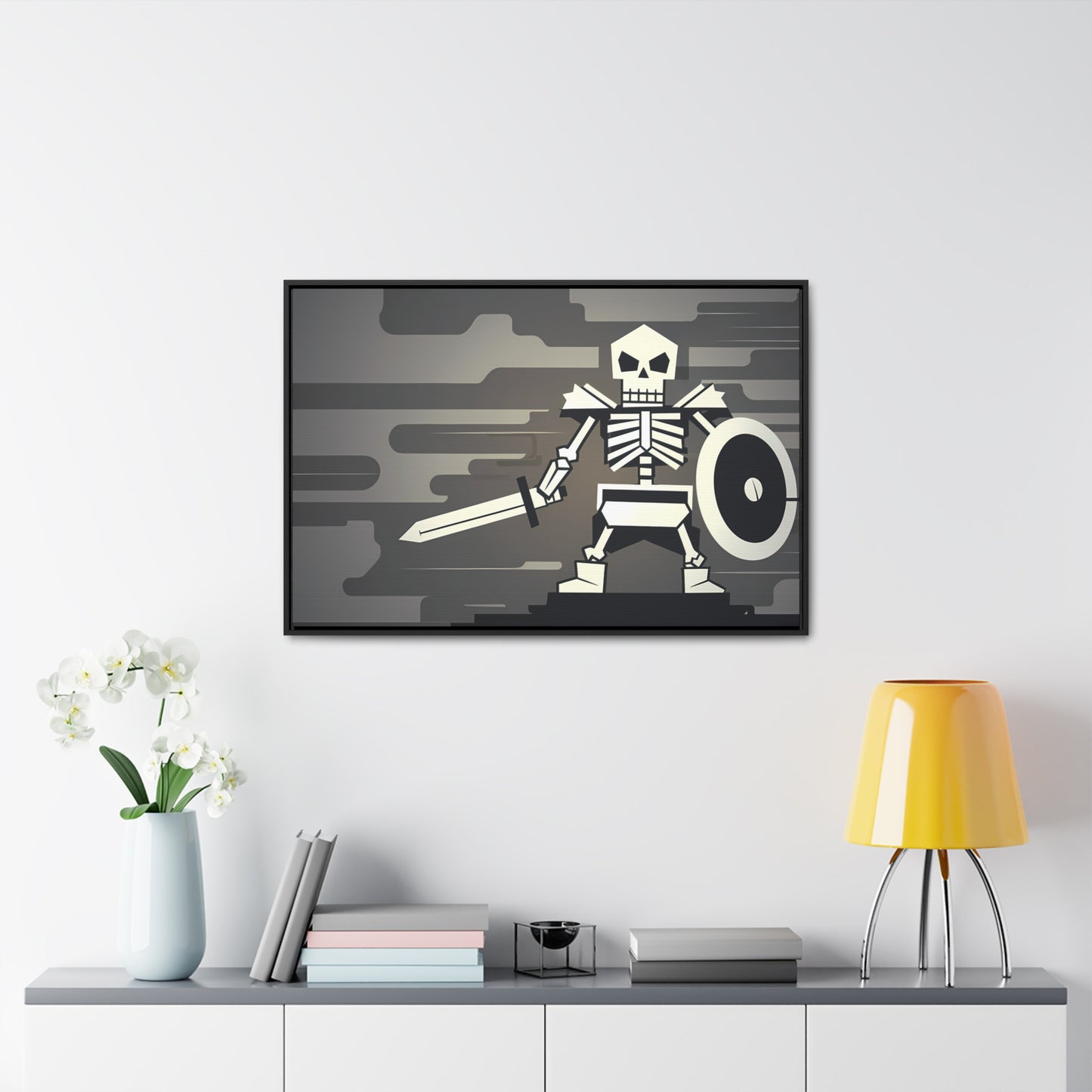 The Undead Sentinel - Gallery Canvas Wraps, Horizontal Frame