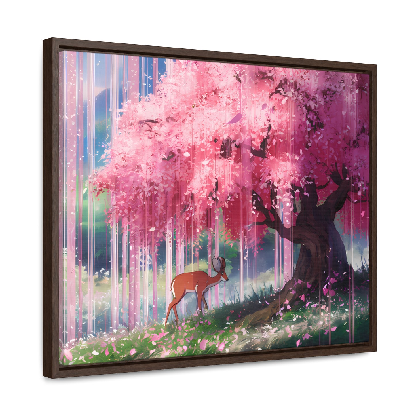 Beneath the Blossoming Canopy - Gallery Canvas Wraps, Horizontal Frame