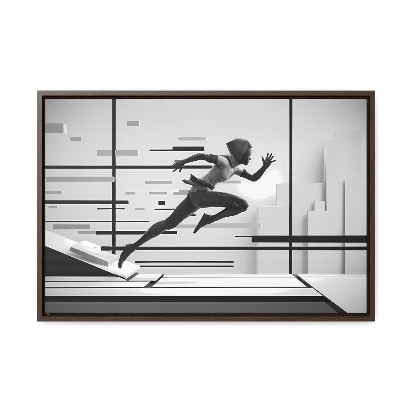 Velocity Shift - Gallery Canvas Wraps, Horizontal Frame