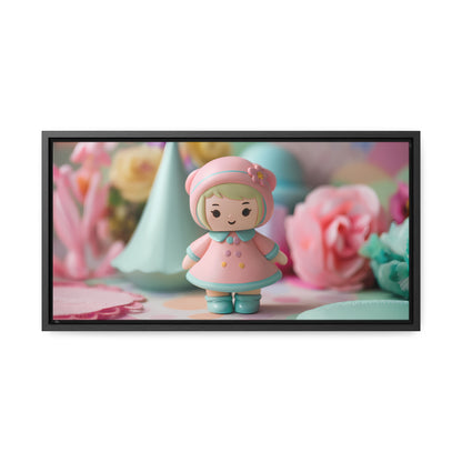 Sweet Pastel Dreamland - Gallery Canvas Wraps, Horizontal Frame