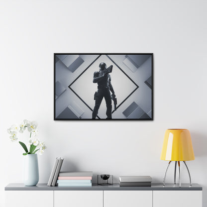 Shadow Enforcer - Gallery Canvas Wraps, Horizontal Frame