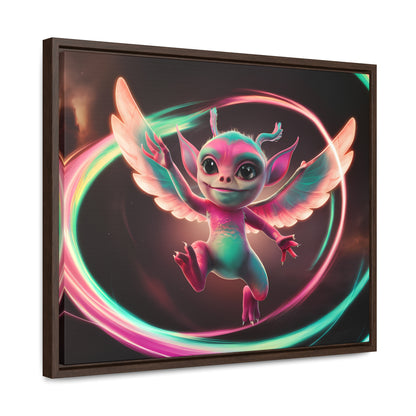 Wings of Radiant Joy - Gallery Canvas Wraps, Horizontal Frame