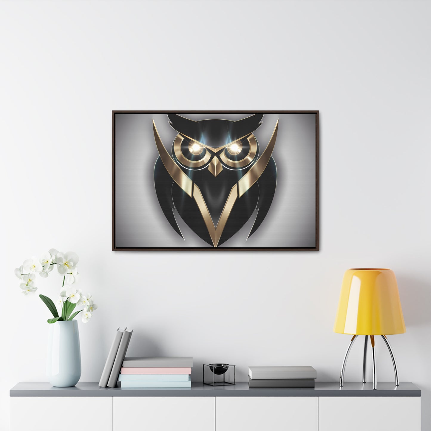 Guardian of the Night - Gallery Canvas Wraps, Horizontal Frame