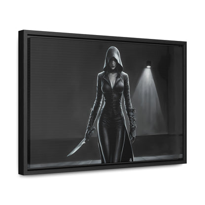 The Shadow's Blade - Gallery Canvas Wraps, Horizontal Frame