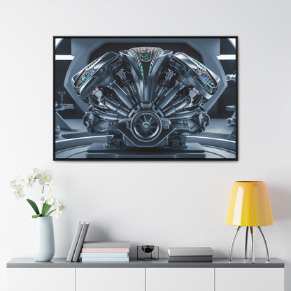 Engine of the Future - Gallery Canvas Wraps, Horizontal Frame