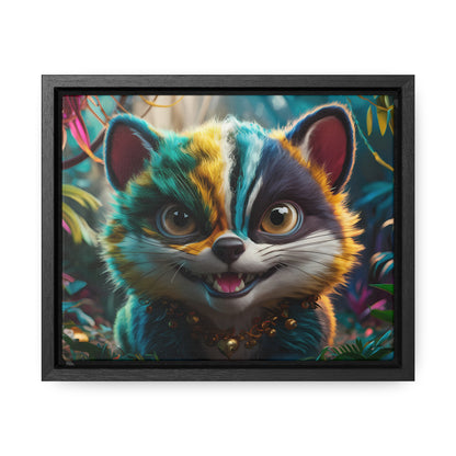 Jungle Mischief - Gallery Canvas Wraps, Horizontal Frame