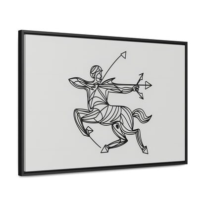 Centaur's Precision - Gallery Canvas Wraps, Horizontal Frame