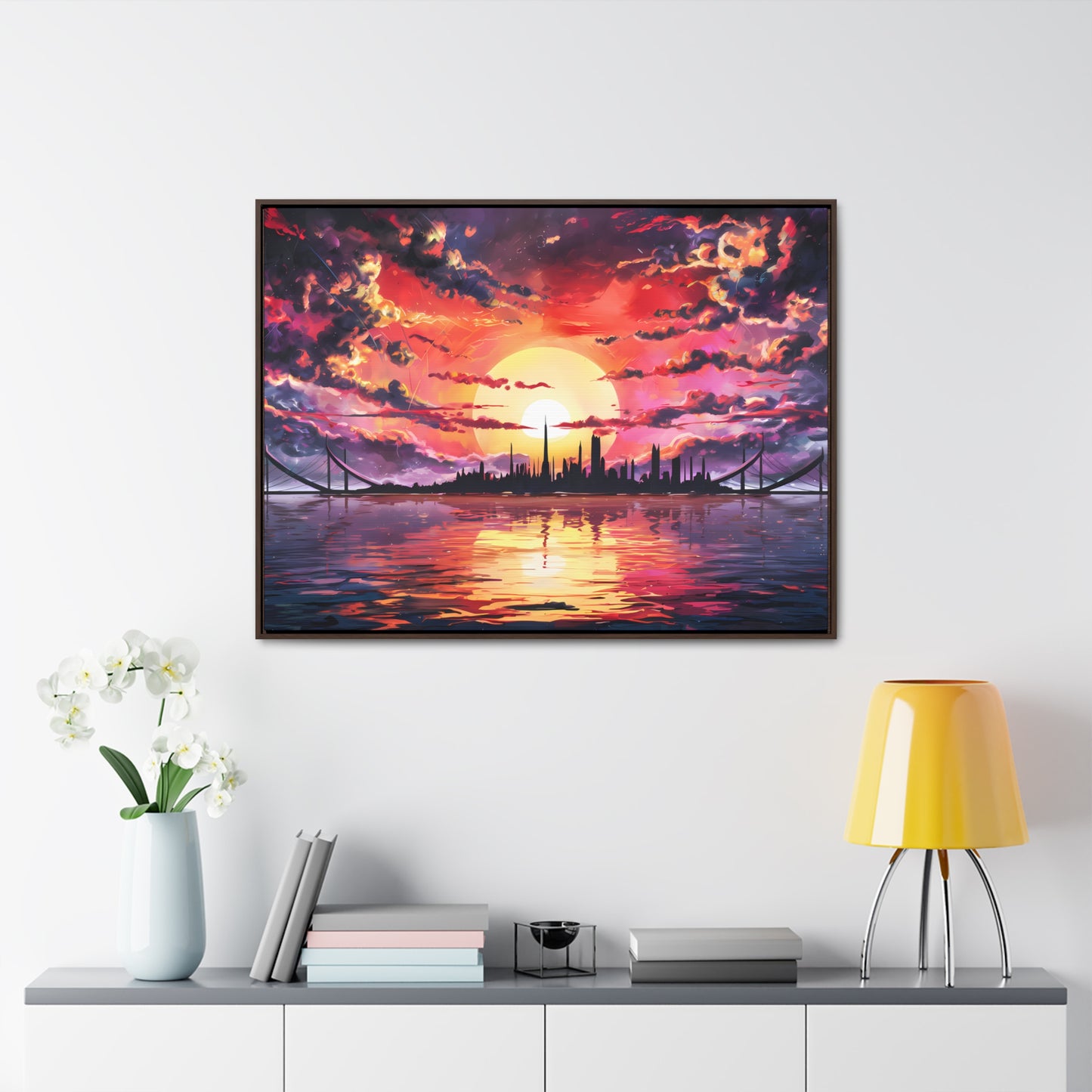 Eternal Radiance - Gallery Canvas Wraps, Horizontal Frame