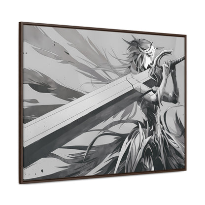 Eclipse of the Blade - Gallery Canvas Wraps, Horizontal Frame