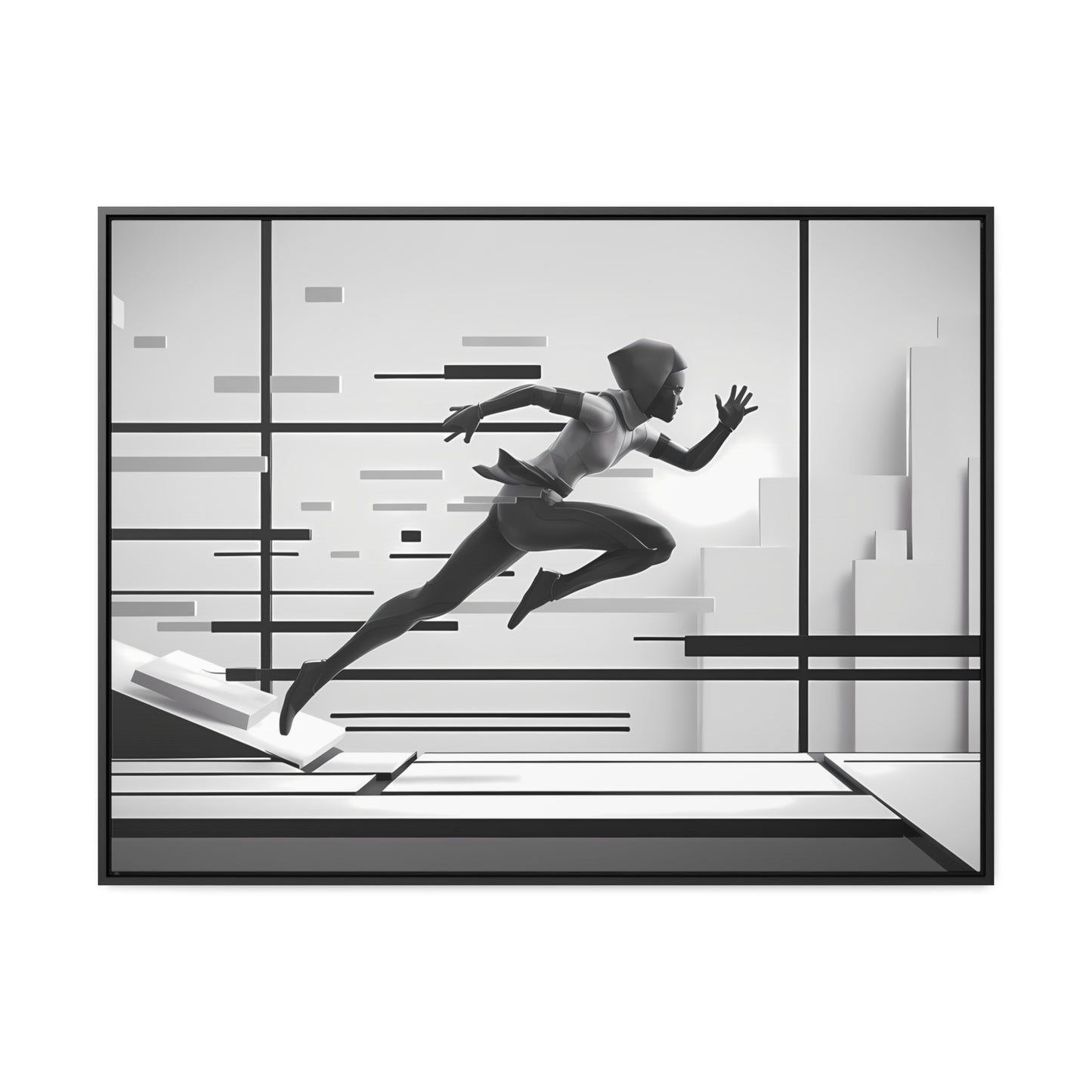 Velocity Shift - Gallery Canvas Wraps, Horizontal Frame