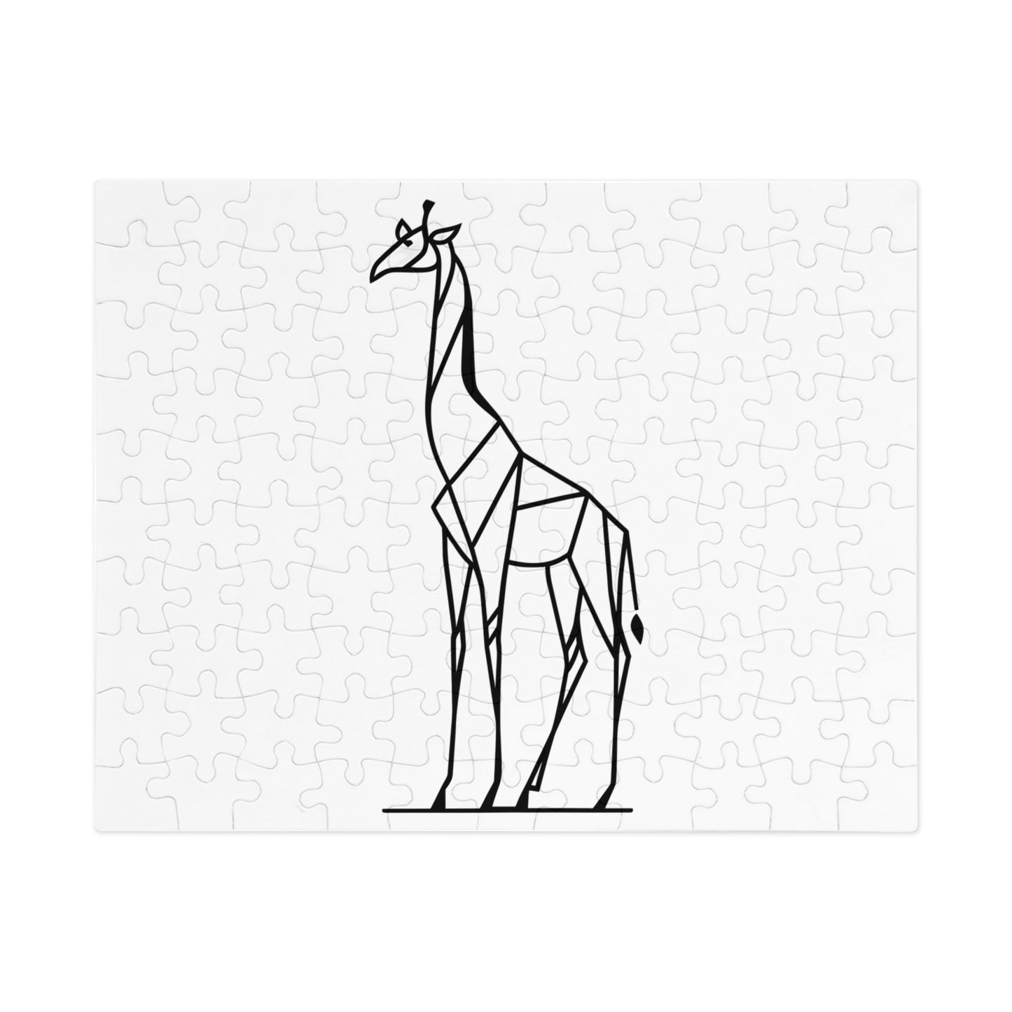 Geometric Giraffe - Jigsaw Puzzle (30, 110, 252, 500,1000-Piece)