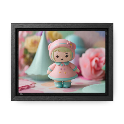 Sweet Pastel Dreamland - Gallery Canvas Wraps, Horizontal Frame