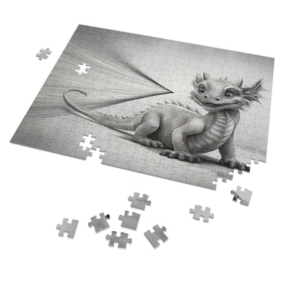 Dragon's First Breath of Magic - Jigsaw Puzzle (30, 110, 252, 500,1000-Piece)