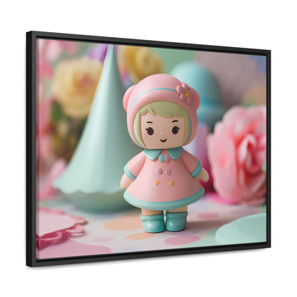 Sweet Pastel Dreamland - Gallery Canvas Wraps, Horizontal Frame