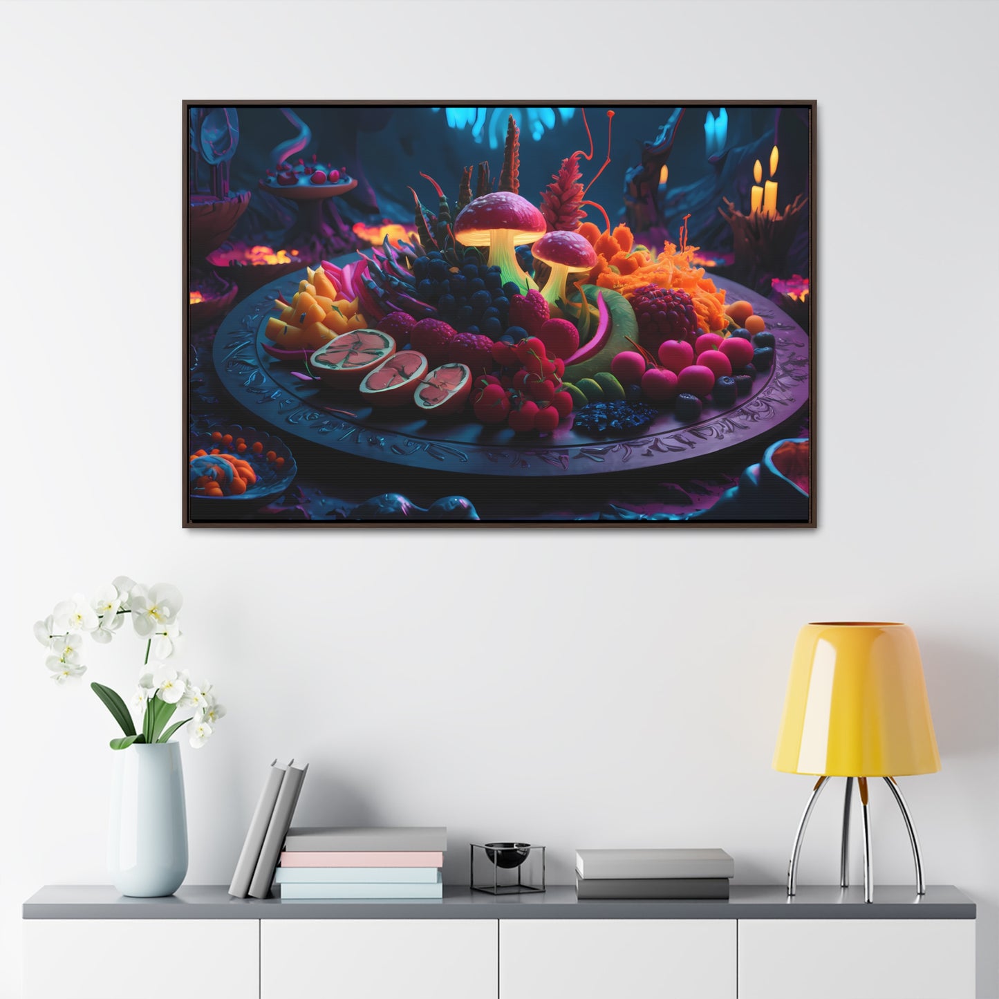 Feast of the Enchanted Grove - Gallery Canvas Wraps, Horizontal Frame