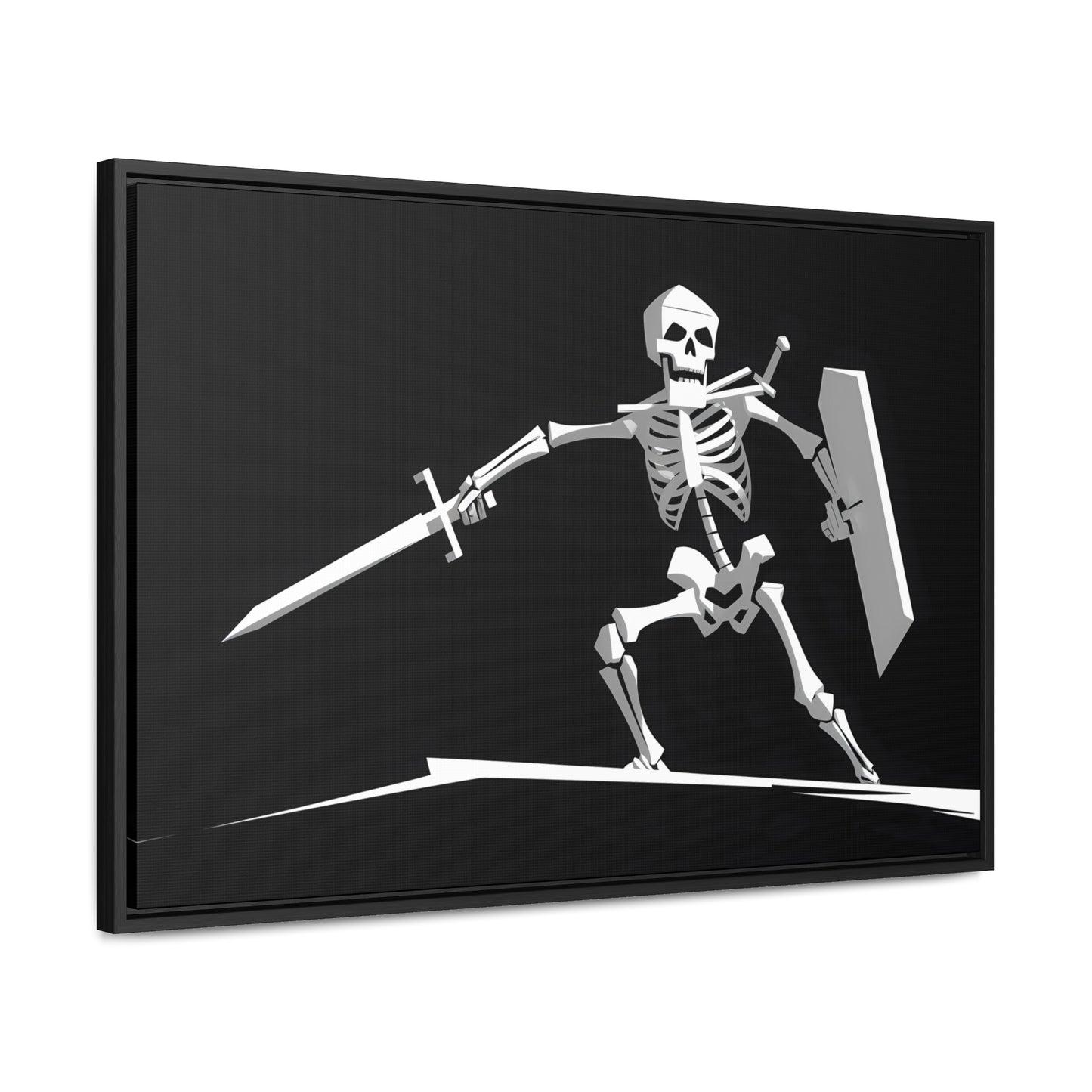 The Undead Sentinel - Gallery Canvas Wraps, Horizontal Frame