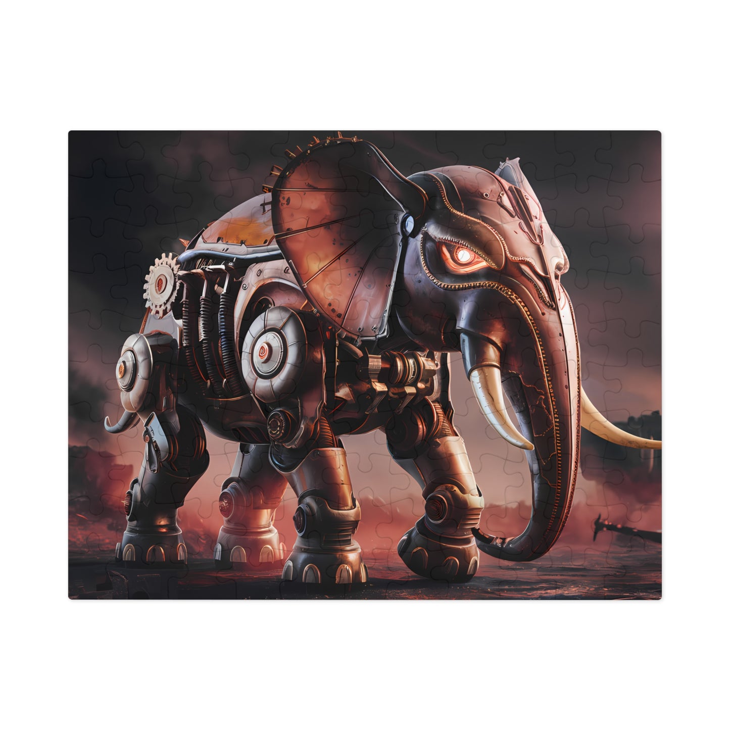 Iron Mammoth - Jigsaw Puzzle (30, 110, 252, 500,1000-Piece)