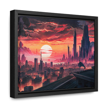 City of the Last Dawn - Gallery Canvas Wraps, Horizontal Frame