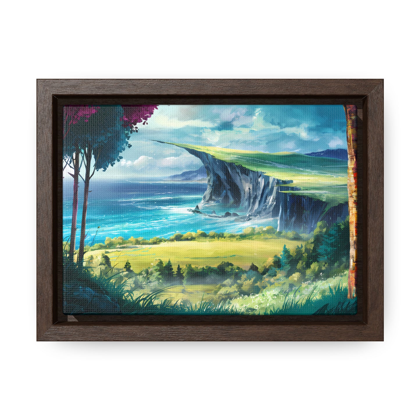 Edge of the Horizon - Gallery Canvas Wraps, Horizontal Frame