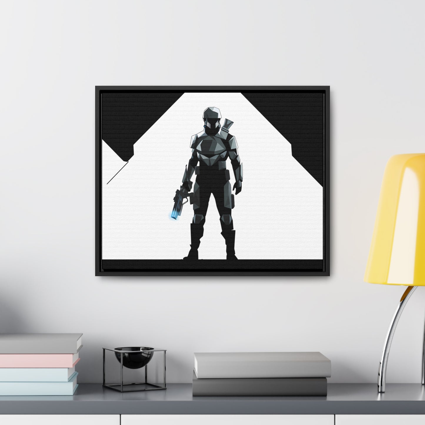 Sentinel of the Void - Gallery Canvas Wraps, Horizontal Frame