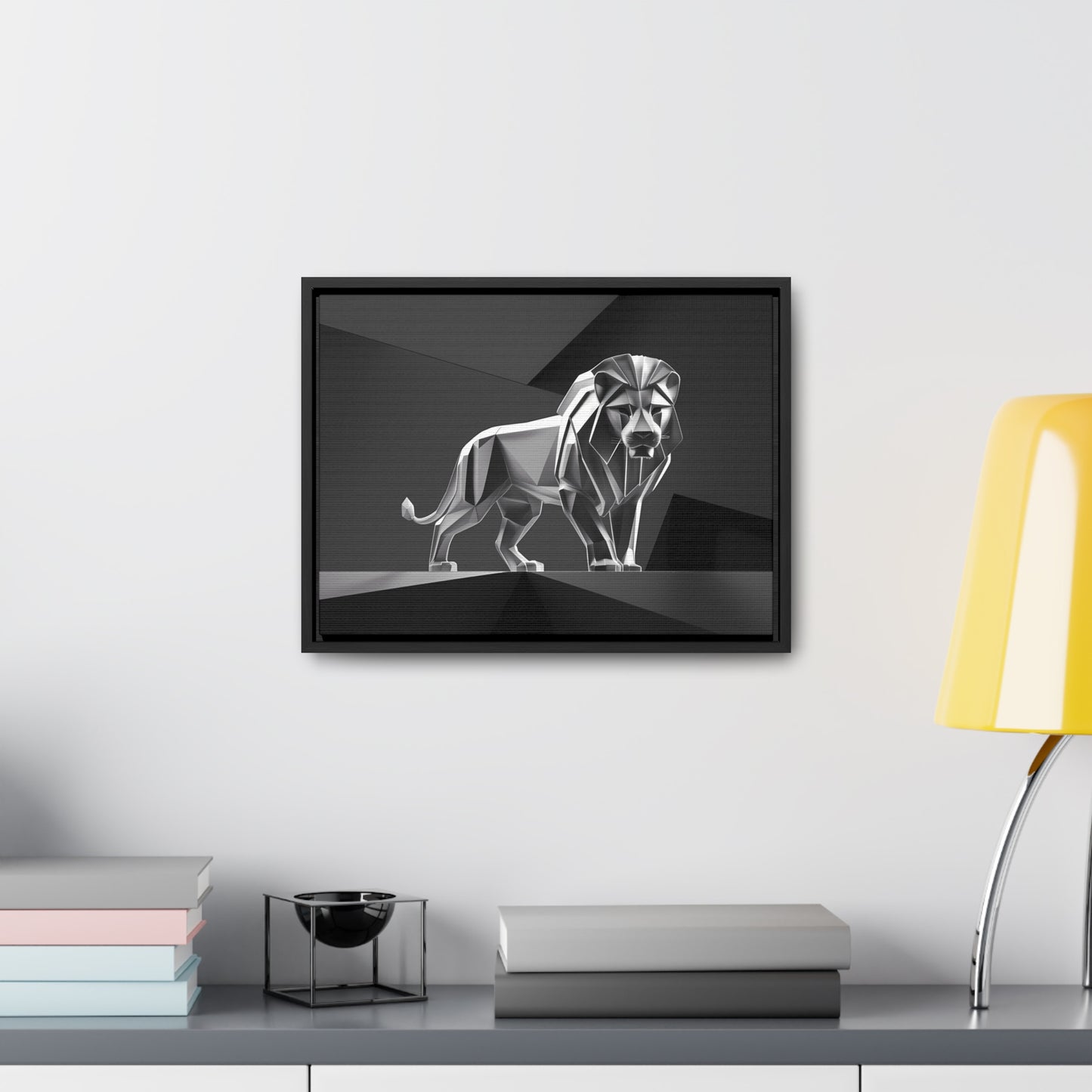 Majestic Steel Sentinel - Gallery Canvas Wraps, Horizontal Frame