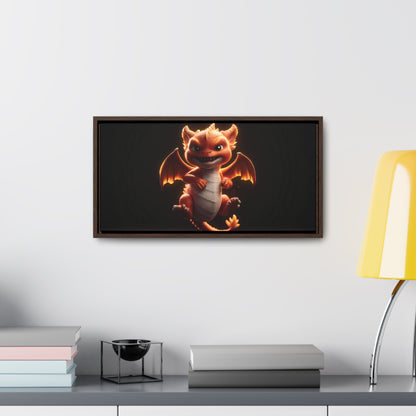 Fiery Mischief - Gallery Canvas Wraps, Horizontal Frame