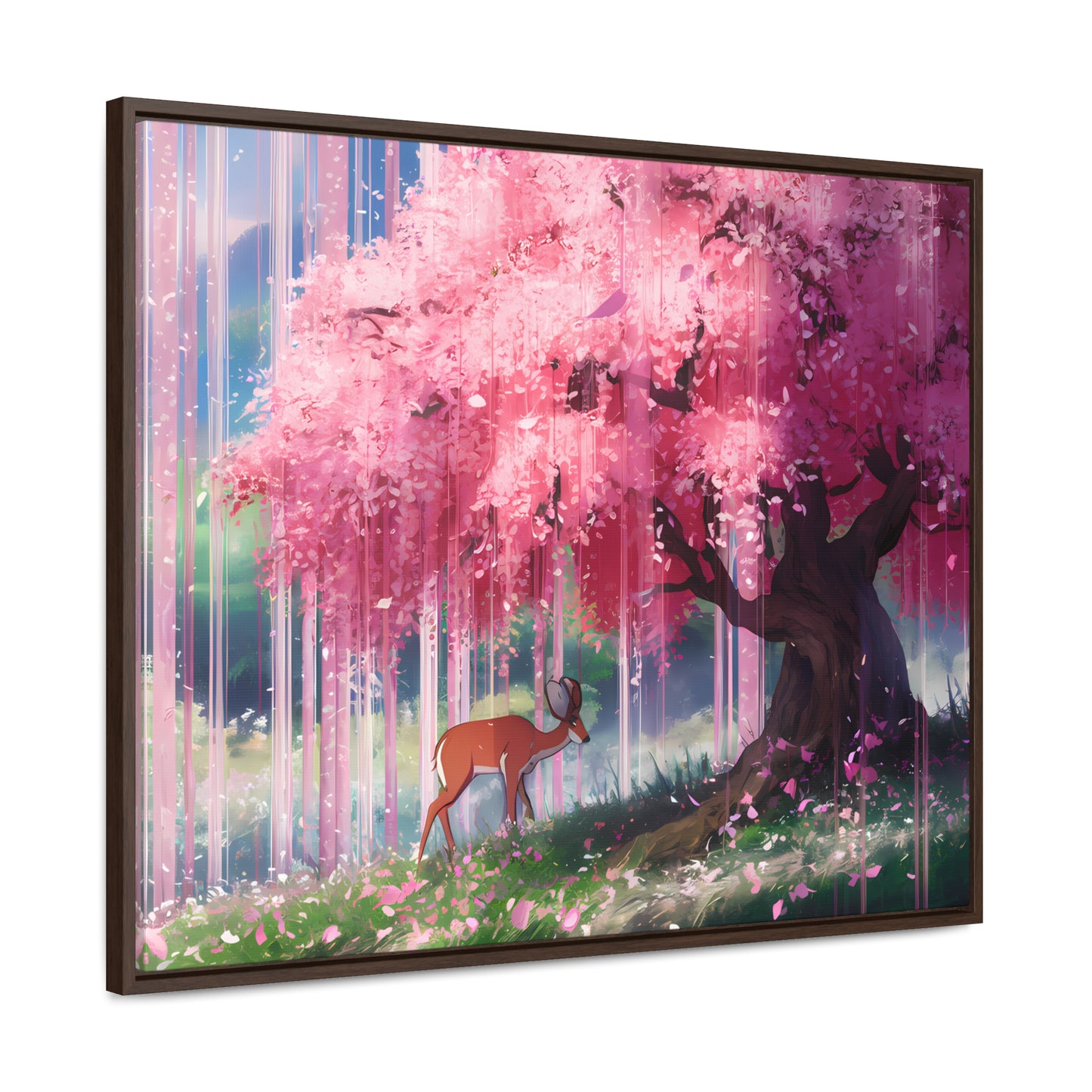 Beneath the Blossoming Canopy - Gallery Canvas Wraps, Horizontal Frame