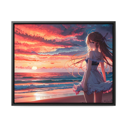 Sunset Reverie - Gallery Canvas Wraps, Horizontal Frame