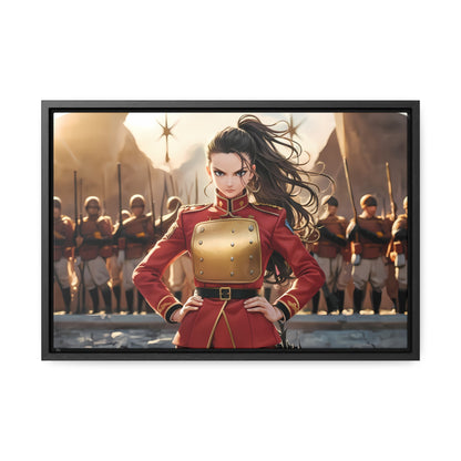 Commander of the Crimson Legion - Gallery Canvas Wraps, Horizontal Frame