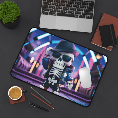 Cute and very cool Skeleton - Desk Mat