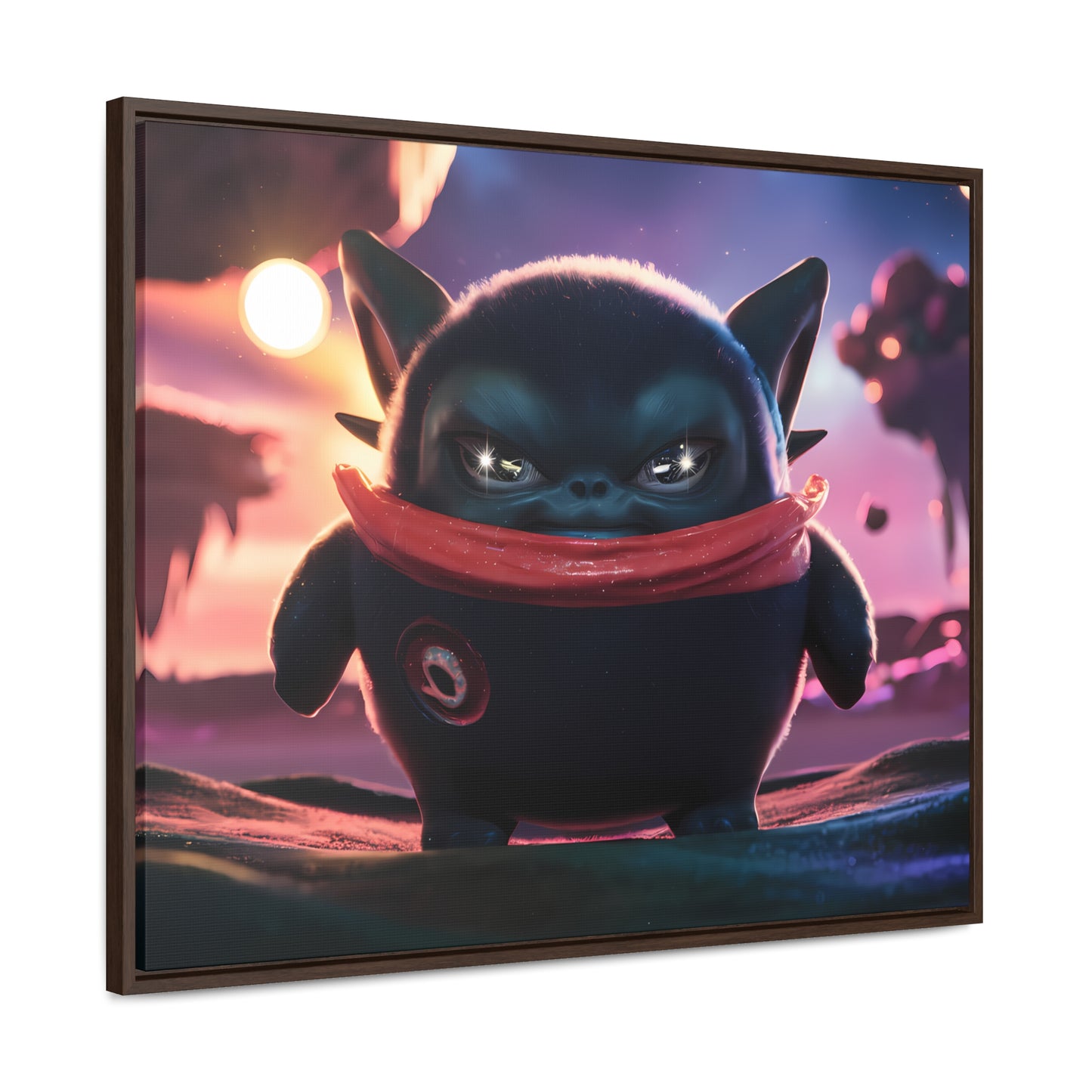 "Guardian of the Floating Isles" - Gallery Canvas Wraps, Horizontal Frame