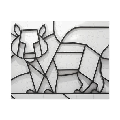 Geometric Guardian - Jigsaw Puzzle (30, 110, 252, 500,1000-Piece)