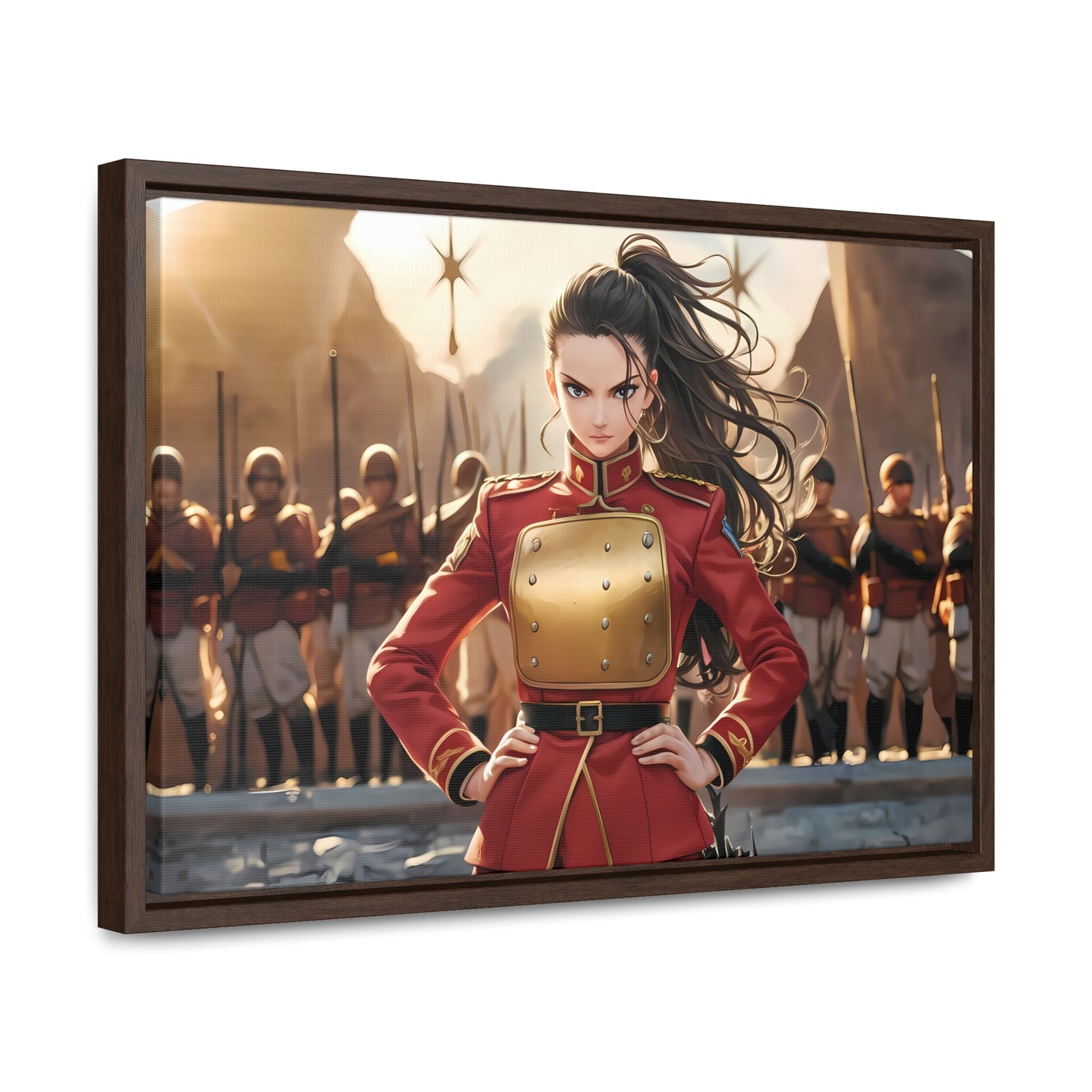 Commander of the Crimson Legion - Gallery Canvas Wraps, Horizontal Frame