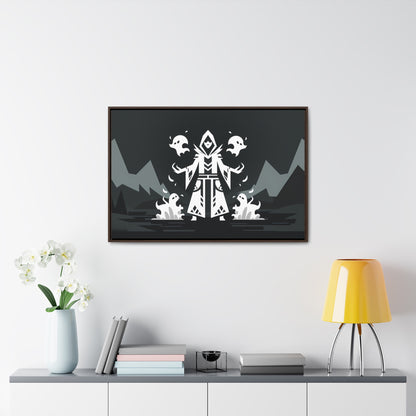 Summoner of the Abyss - Gallery Canvas Wraps, Horizontal Frame