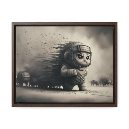 March of the Determined - Gallery Canvas Wraps, Horizontal Frame