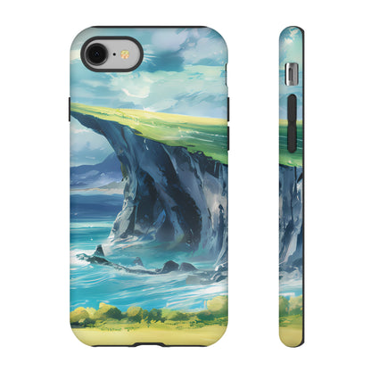 Anime Cliff by the Sea - Smartphone Tough Cases