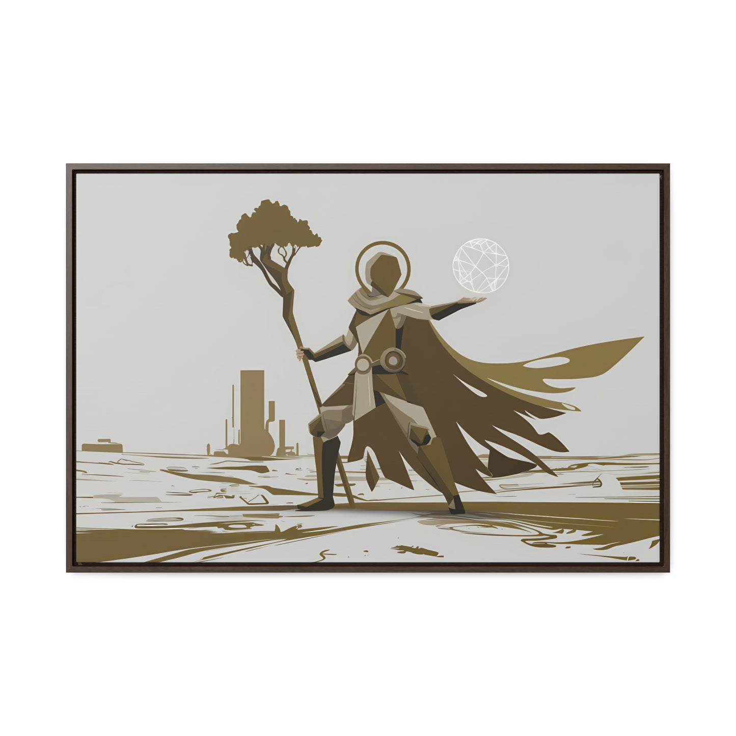 Guardian of the Wasteland - Gallery Canvas Wraps, Horizontal Frame