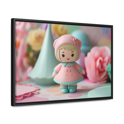 Sweet Pastel Dreamland - Gallery Canvas Wraps, Horizontal Frame