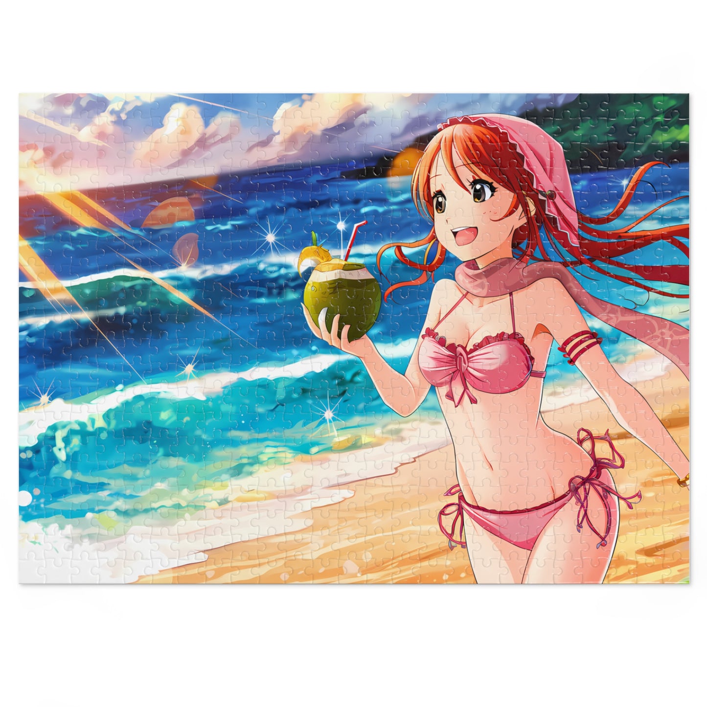 Summer Breeze and Coconut Dreams - Jigsaw Puzzle (30, 110, 252, 500,1000-Piece)