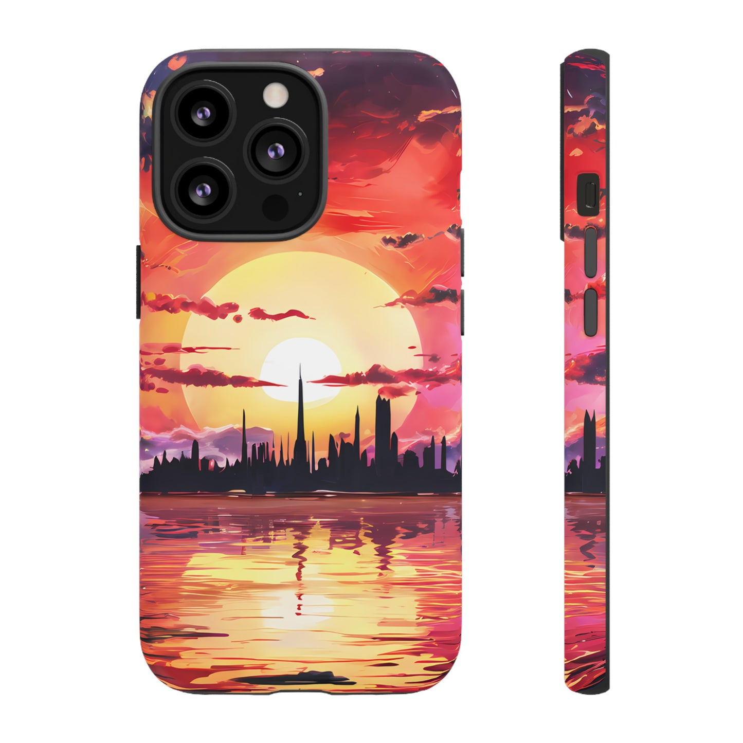 Anime Island City - Smartphone Tough Cases