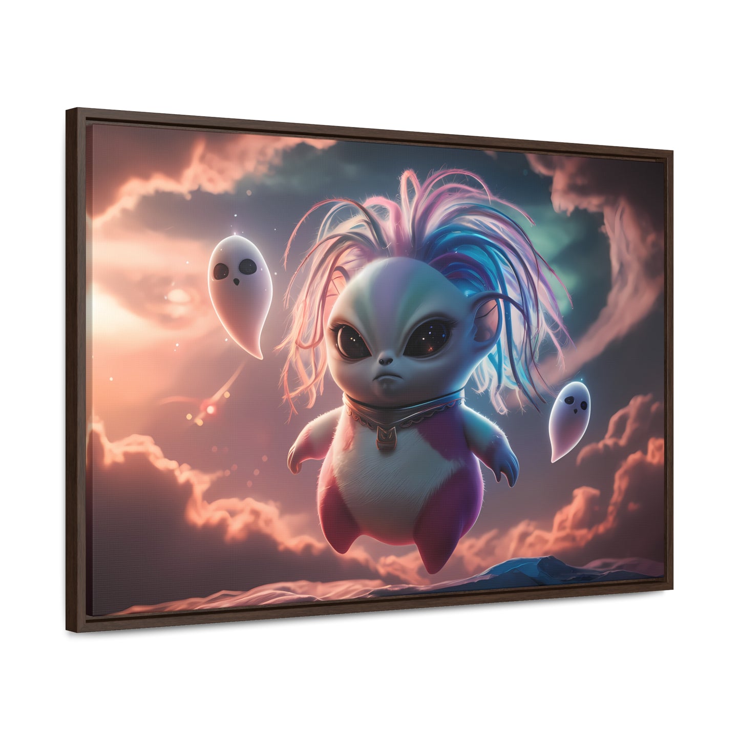 Guardian of the Twilight Spirits - Gallery Canvas Wraps, Horizontal Frame