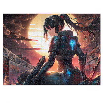 Shadow of the Cyber Dawn - Jigsaw Puzzle (30, 110, 252, 500,1000-Piece)