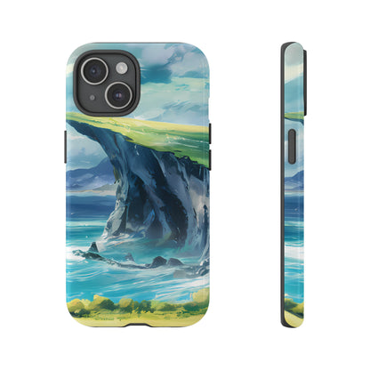 Anime Cliff by the Sea - Smartphone Tough Cases