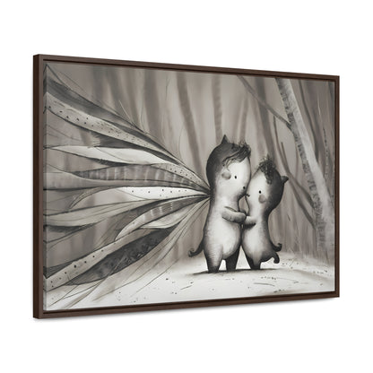 Whispers of the Forest - Gallery Canvas Wraps, Horizontal Frame