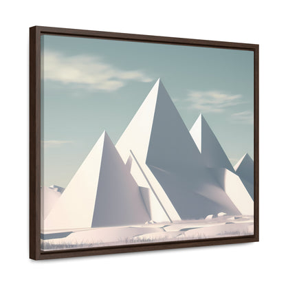 Monolith Peaks - Gallery Canvas Wraps, Horizontal Frame